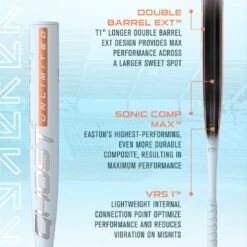 2025 Easton Ghost Unlimited Fastpitch Softball Bat: -11, -10, -9, -8 10 2025 Easton Ghost Unlimited Fastpitch Softball Bat: -11, -10, -9, -8 -EASTON Store 2025 Easton Ghost Unlimited Tech Headbanger Sports