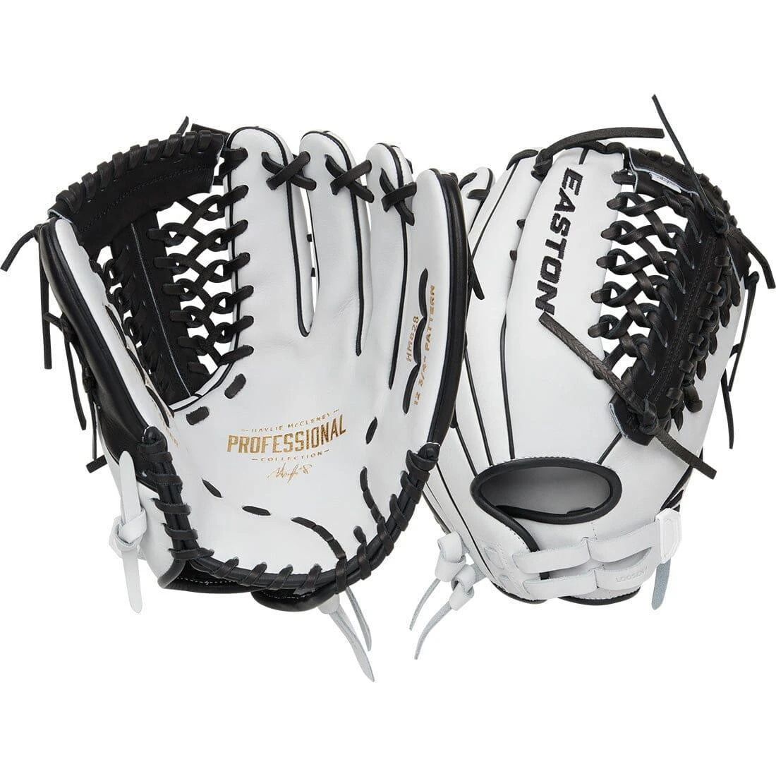 2024 Easton Haylie McCleney Professional Collection 12.75" Signature Series Fastpitch Glove: EHM828 2 2024 Easton Haylie McCleney Professional Collection 12.75" Signature Series Fastpitch Glove: EHM828 - Image 2