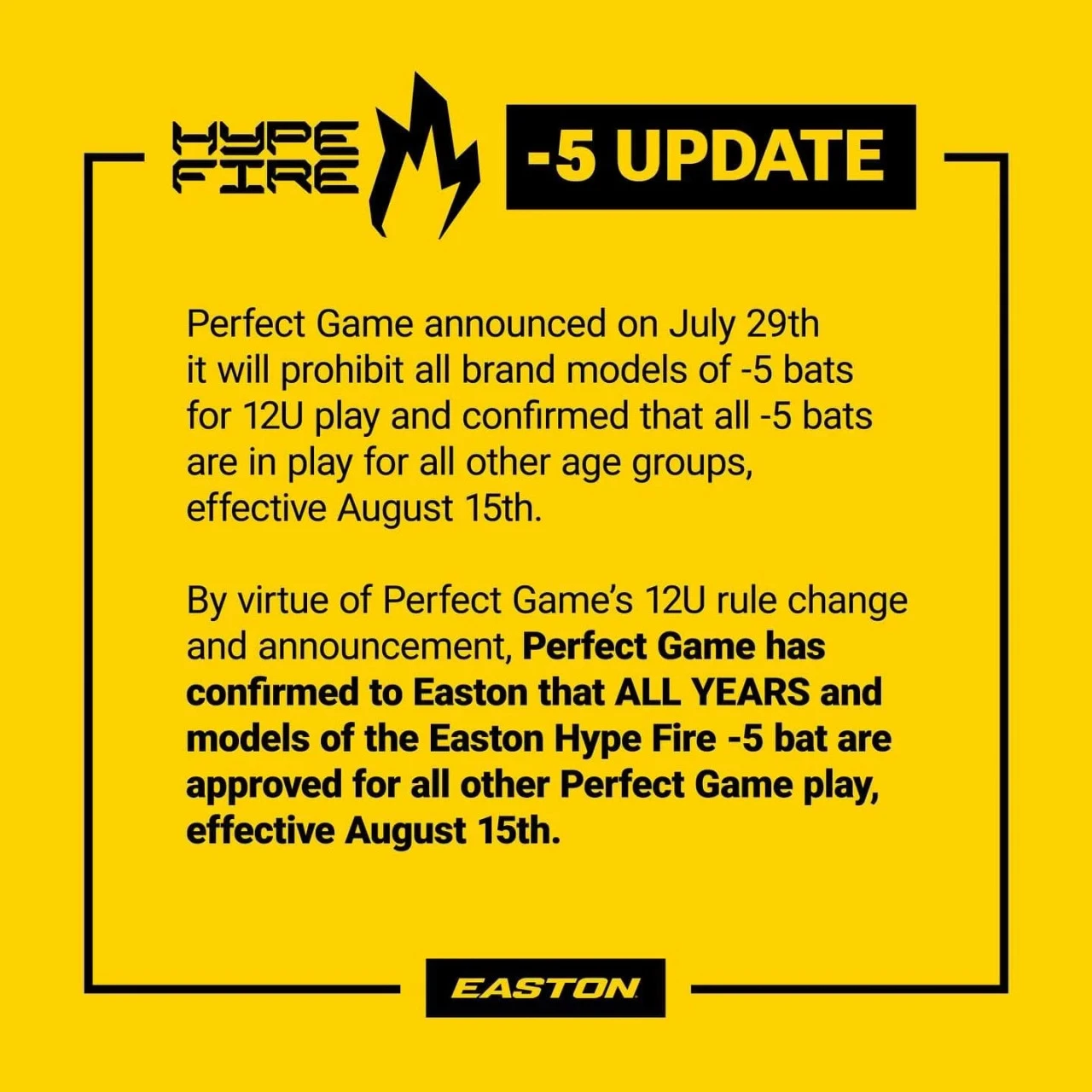 2025 Easton Hype Fire -5 USSSA Baseball Bat 2 2025 Easton Hype Fire -5 USSSA Baseball Bat - Image 2