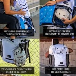 Easton Jen Schro Catcher's Backpack: 8073091 6 Easton Jen Schro Catcher's Backpack: 8073091 -EASTON Store Jen Catchers bag tech