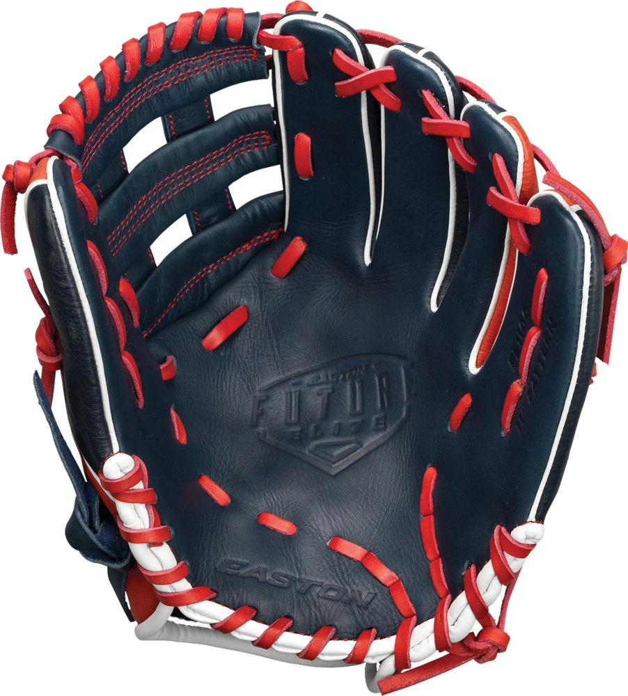 11 Inch Easton Future Elite Series Navy/Red/White Youth Infield Baseball Glove FE1100 2 11 Inch Easton Future Elite Series Navy/Red/White Youth Infield Baseball Glove FE1100 - Image 2