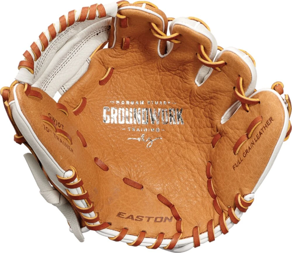 10 Inch Easton Groundwork Training Series Women's Fastpitch Softball Training Glove GW10T 2 10 Inch Easton Groundwork Training Series Women's Fastpitch Softball Training Glove GW10T - Image 2